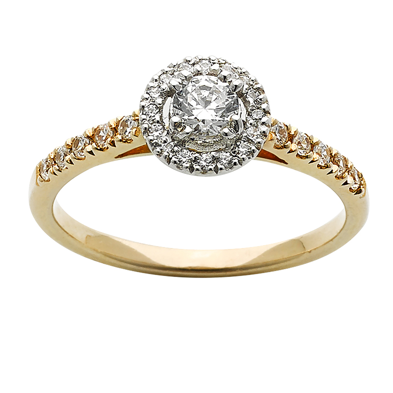 Diamond Engagement Ring – DD505W D